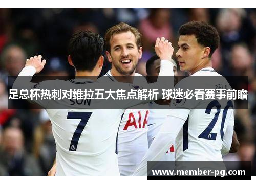 足总杯热刺对维拉五大焦点解析 球迷必看赛事前瞻